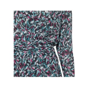 Alix The Label Flower lurex dress color