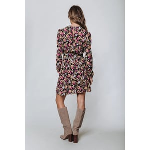 Colourful Rebel Grace flower beads mini dress dessin
