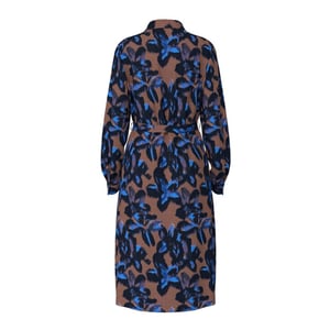 Vila Vidogma ria ls mid calf shirt dres dessin
