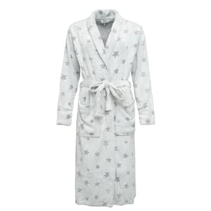 By Louise Fleece badjas dames met sterren