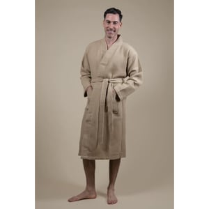 CozyLion Sauna badjas wafelstof dames & heren |