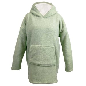 Unique Living hoodie luna tea green -70x87cm