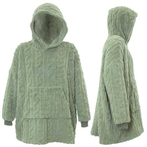 Unique Living hoodie pleun tea green -70x57x87cm