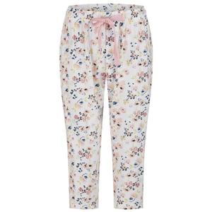 By Louise Dames capri pyjama set roze driekwart