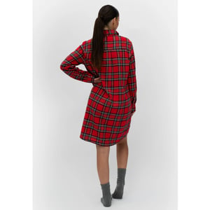 By Louise Dames pyjama nachthemd flanel geruit