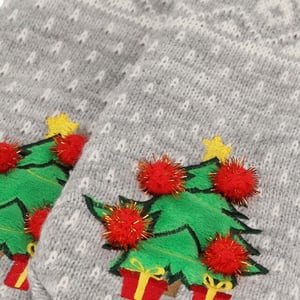 Apollo Dames kerstsokken met antislip