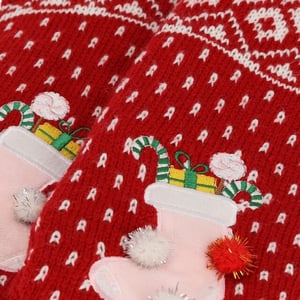 Apollo Dames kerstsokken met antislip