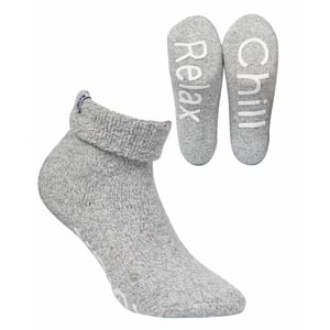 Boru Bamboo Boru huissokken chill en relax antilsip met wol