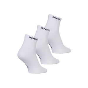 O'Neill Heren / dames enkelsokken quarter sokken 9-pack wit/zwart