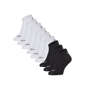O'Neill Heren / dames sneakersokken 9-pack wit/zwart