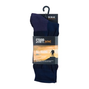STAPP Active unisex all-round sokken 29530 marine 1-paar