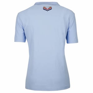 Q1905 Polo shirt square lt azul