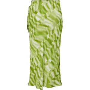 Y.A.S Yaslime hw midi wrap skirt s. parrot green/lime