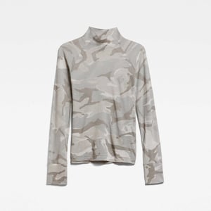 G-Star Turtle neck slim aop l\s wmn dessin
