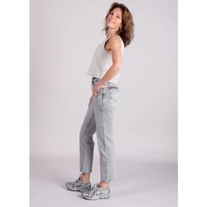 Grace & Mila Peanut cropped top gestreept