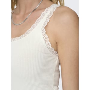 Only onlsara sharai lace tank top jrs no 15345994 cloud dancer