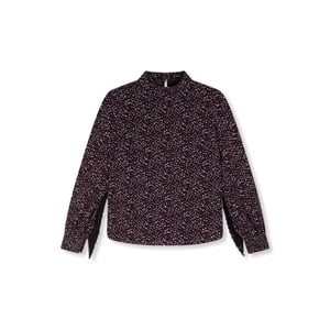 Refined Department Alvera ladies woven flowy dots blouse dessin
