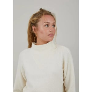 Coster Copenhagen Te boucle trui met hoge hals