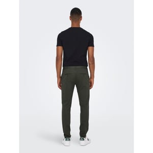 Only & Sons Onsmark tap herringbone 2911 pant n olijf