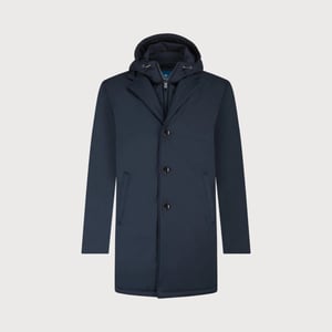 Blue Industry De manteljas met capuchon |