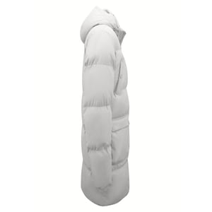 Local Fanatic Lange gedateerde puffer parka jas met afneembare capuchon 3361