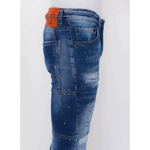 Local Fanatic Destroyed jeans stonewashed slim fit