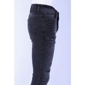 Local Fanatic Ripped jeans voor slim fit met stretch 1104