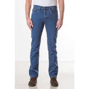 New-Star Jacksonville heren regular-fit jeans stonewash
