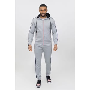 Zayne Milano heren joggingspak met bies style-italie