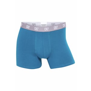 CR7 Heren boxershorts effen blauw/teal/zwart 3-pack