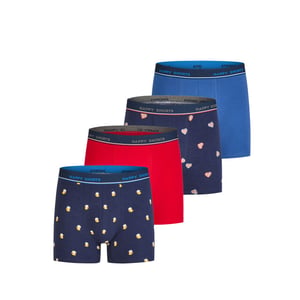 Happy Shorts Heren boxershorts oktoberfest bier/gingerbread 4-pack