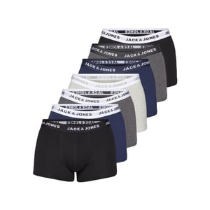 Jack & Jones Heren boxershorts effen trunks jacbasic 7-pack
