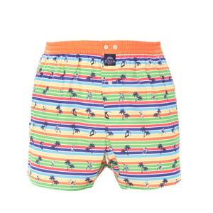 Mc Alson Ulticoloured orange paltree ulti stripe