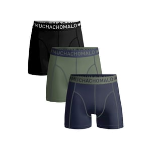Muchachomalo Heren 3-pack boxershorts effen