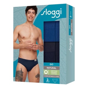 Sloggi Go natural brief 2-pack m008