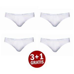 Sloggi Basic mini 4-pack wit