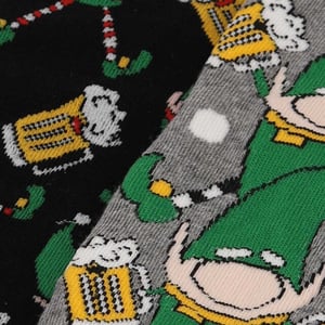 Apollo Foute kerstsokken heren 2-pack kerstelf