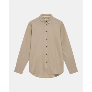 Anerkjendt 901935 akleifml/s cot/linen shirt 0536 feather grey
