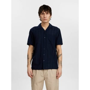 Anerkjendt Akeon emb s/s shirt sky captain 3059