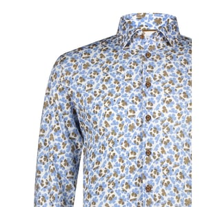 Blue Industry Het bloemenprint overhemd |