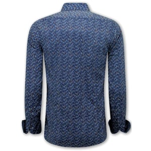 Bread & Buttons Lange mouw slim fit