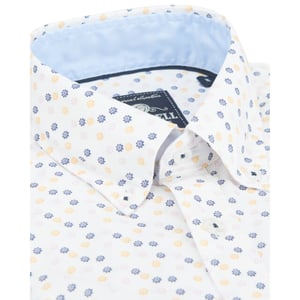 Campbell Casual overhemd met korte mouwen