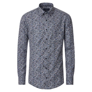 Casamoda Heren overhemd 444307500 100 blue