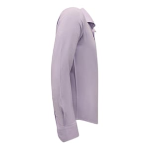 Gentile Bellini Getailleerde banco oxford shirt paars