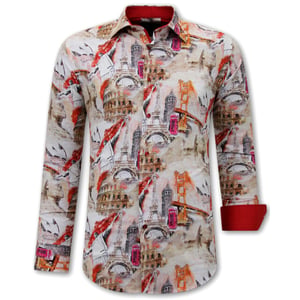 Gentile Bellini Hippe overhemden slim fit