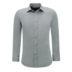 Gentile Bellini Oxford lange mouw effen