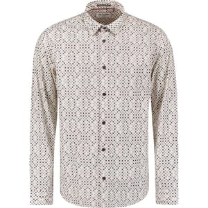 No Excess Shirt stretch allover printed mauve