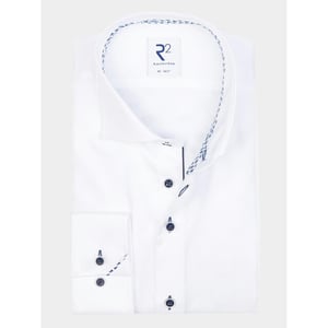 R2 Amsterdam Casual hemd lange mouw nos.twill.001/004