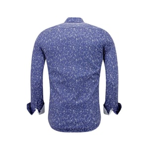 Tony Backer Bloemenprint slim fit