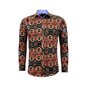Tony Backer Premiummet print slim fit